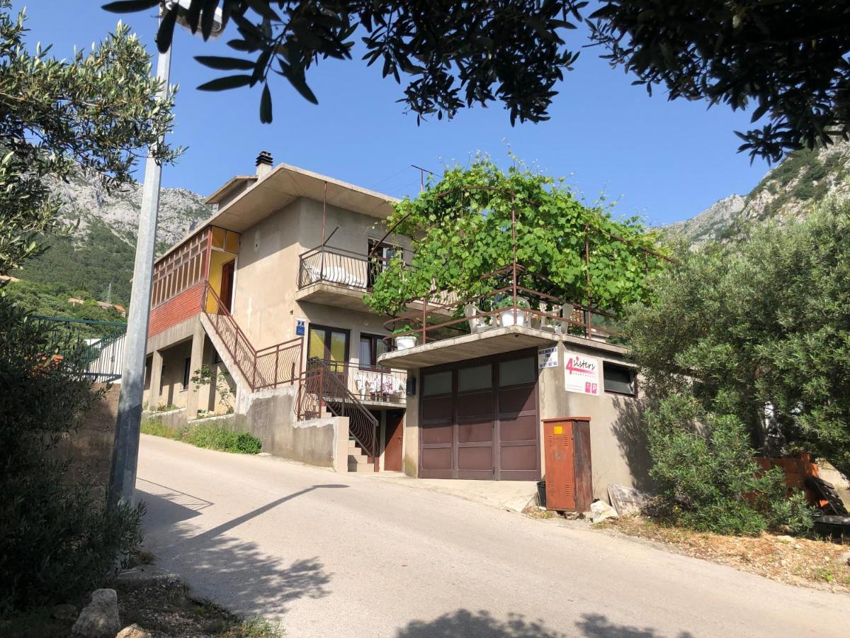 4 Sisters Apartments Gradac  Exterior foto